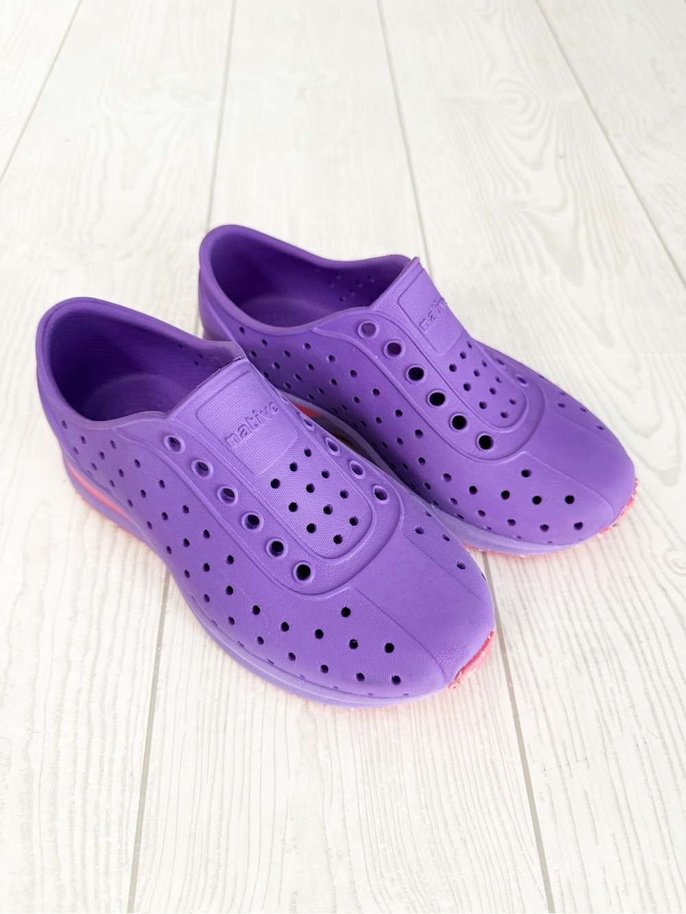 Native Robbie Purple Sneakers